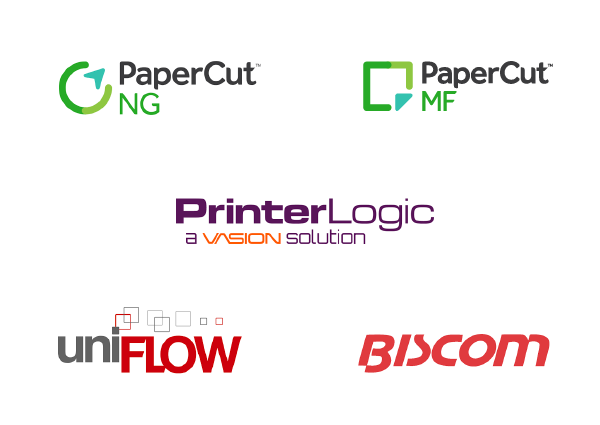 Print Management Software Logos