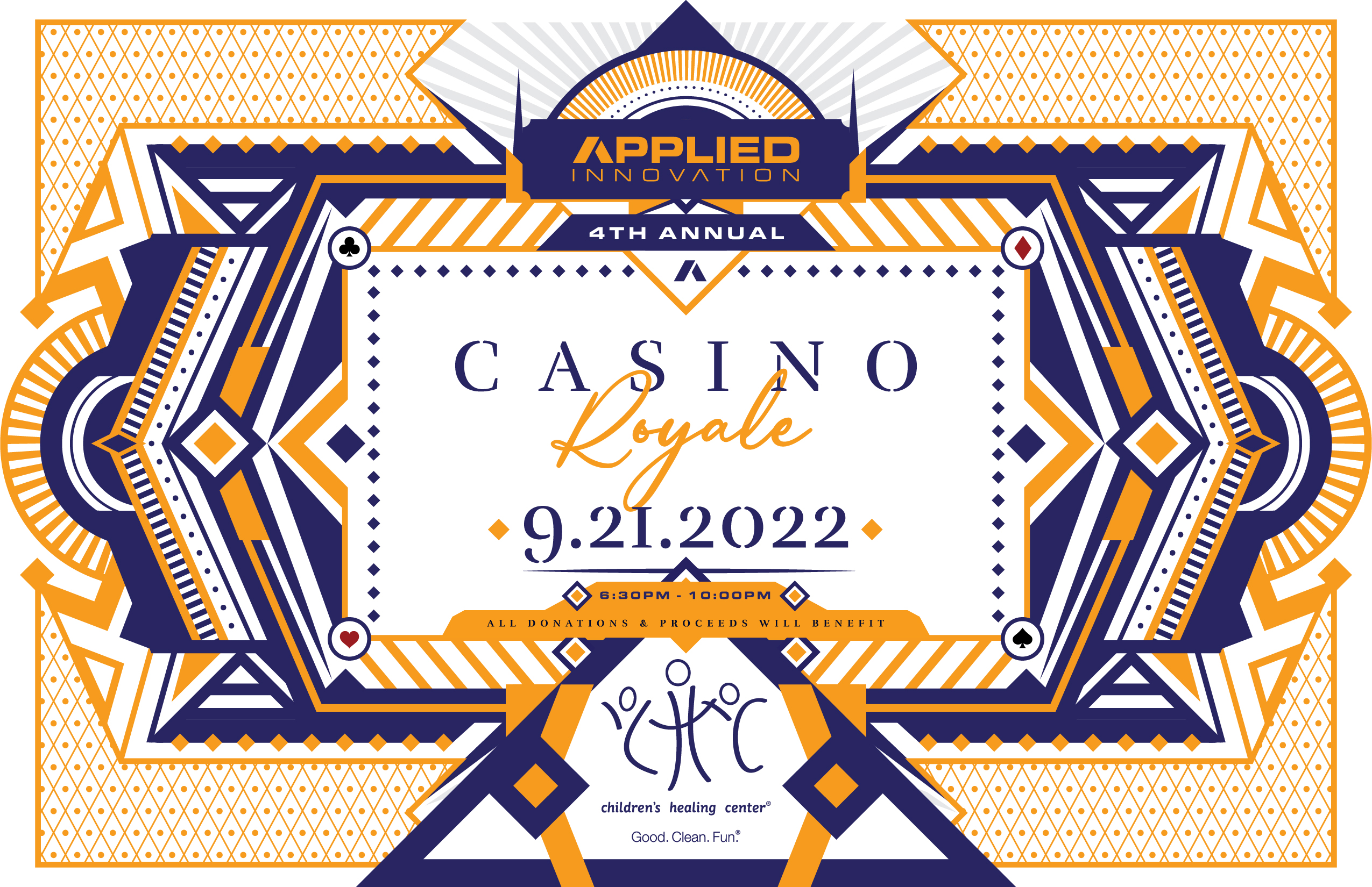 Casino Royale Event Invitation