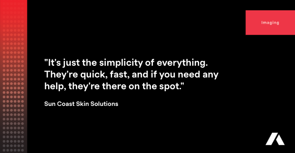 Applied Innovation Imaging Customer Testimonial Sun Coast Skin Solutions