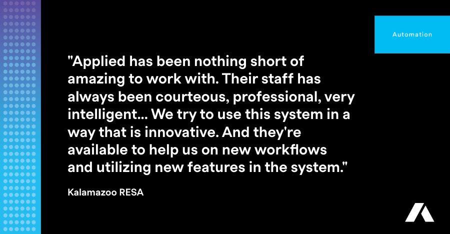 Applied Innovation Automation Customer Testimonial KRESA