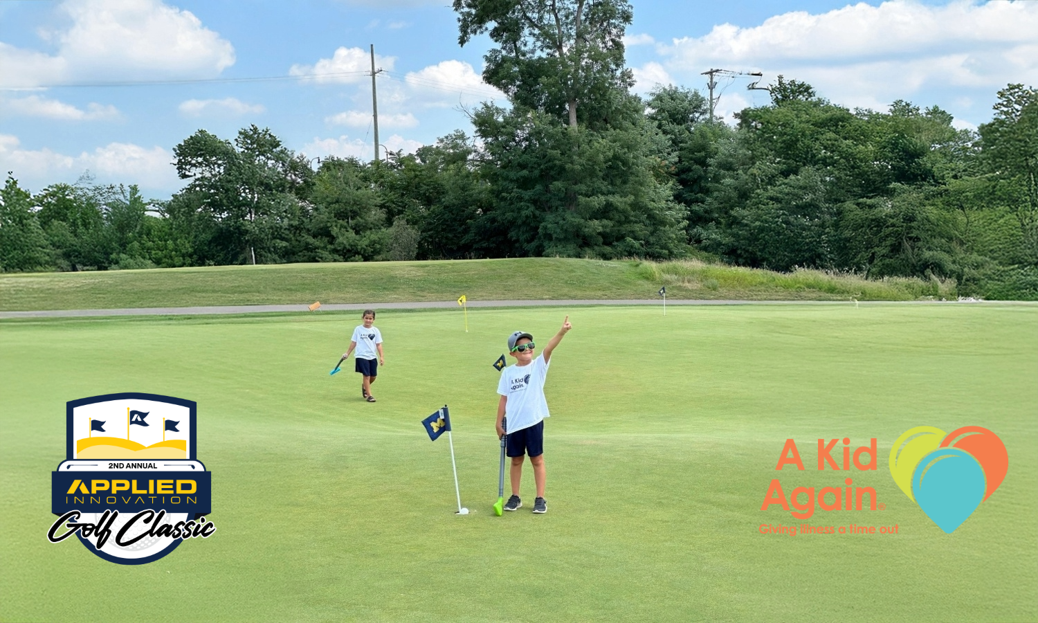 A kid again and applied innovation golf classic university of michigan golf course