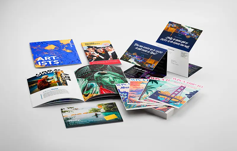 finished printed products