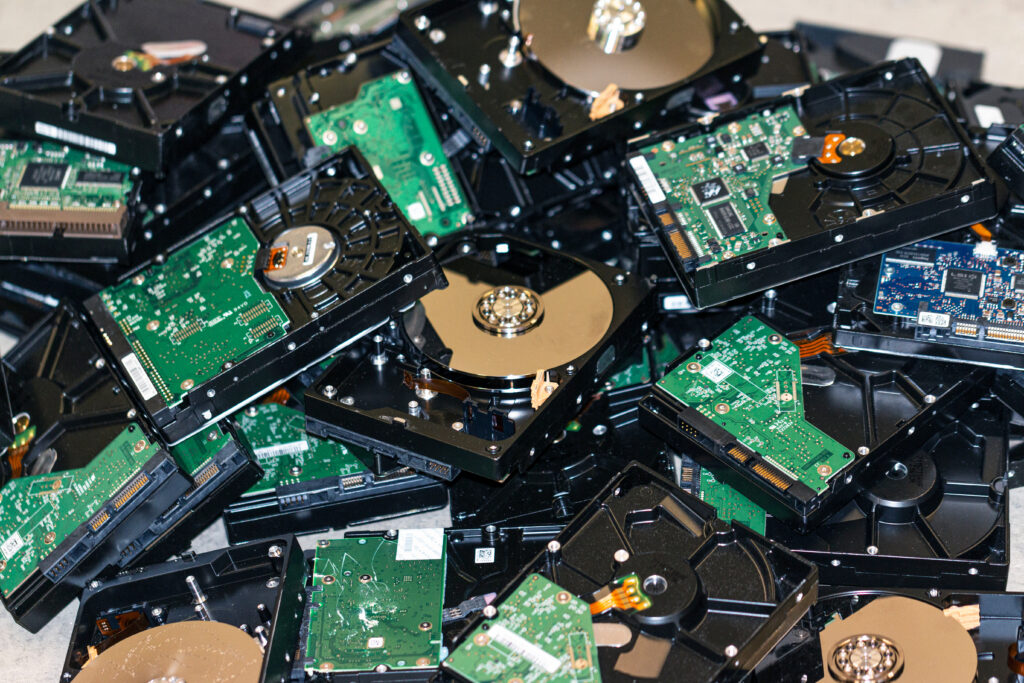 Hard drive destruction