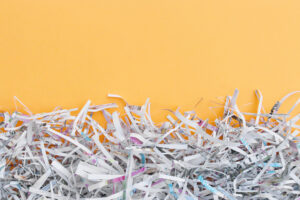 shredded paper