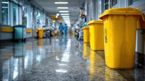 medical waste and biohazard disposal bins