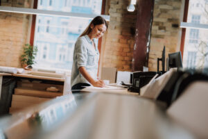leasing vs buying a printer at a business