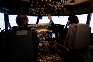 copilot in an airplane helping to show a different perspective of microsoft copilot