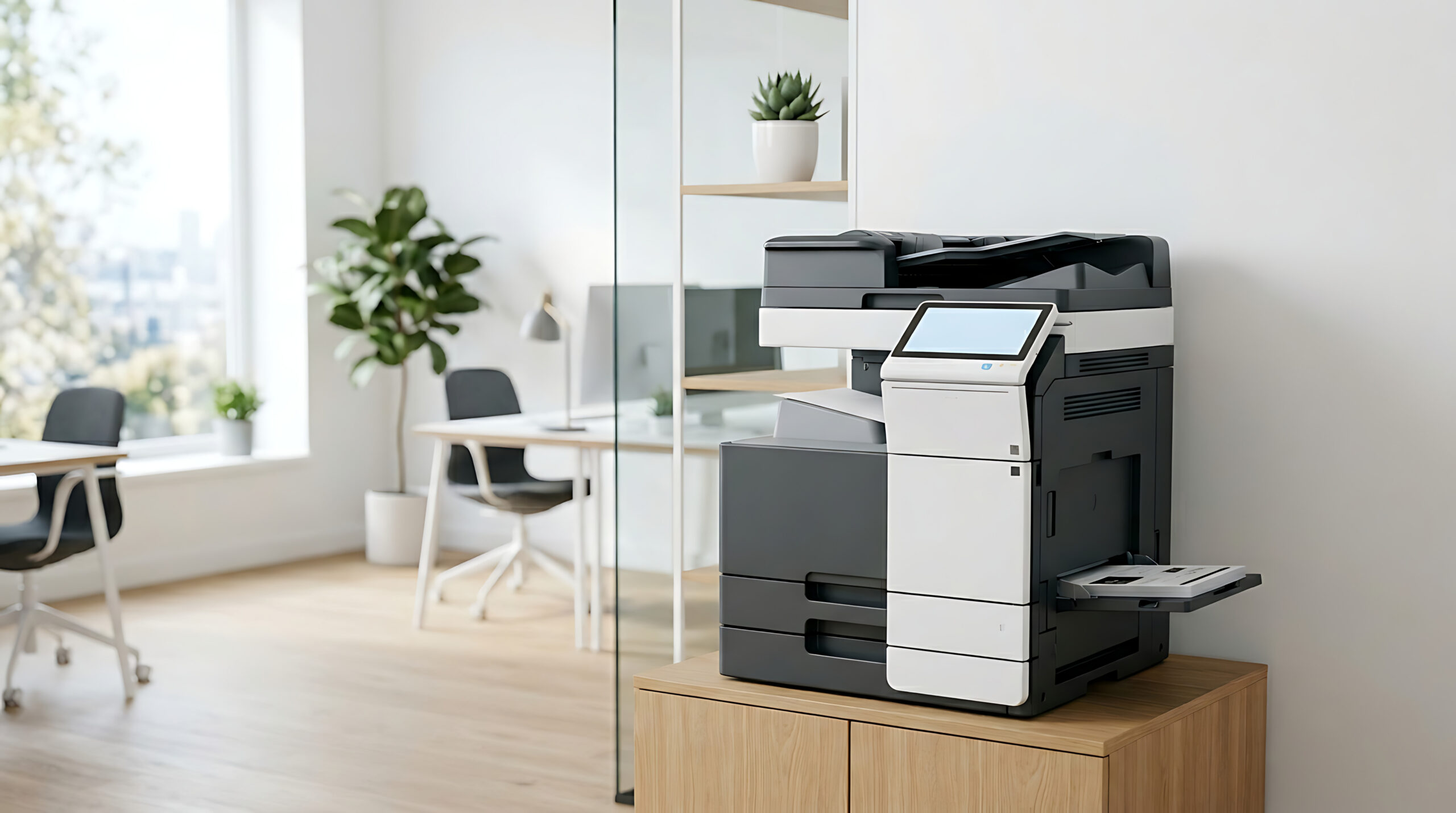 Modern office copier and printer