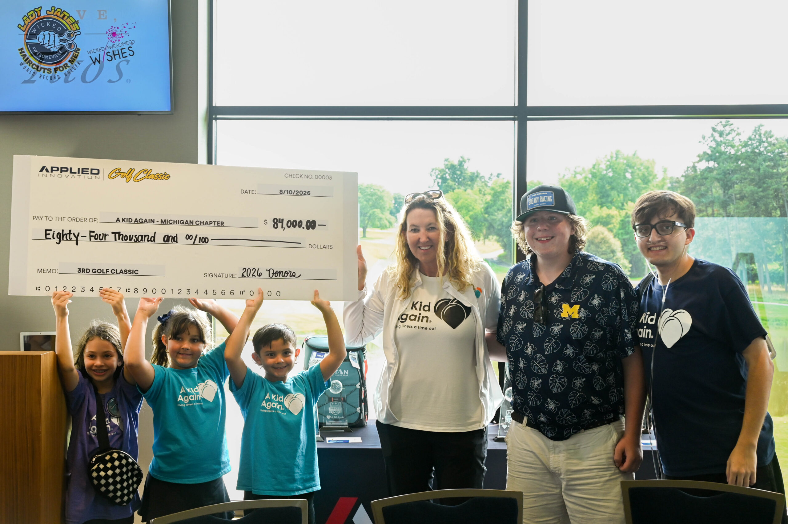 A Kid Again and Applied Innovation Golf Classic Charity Event