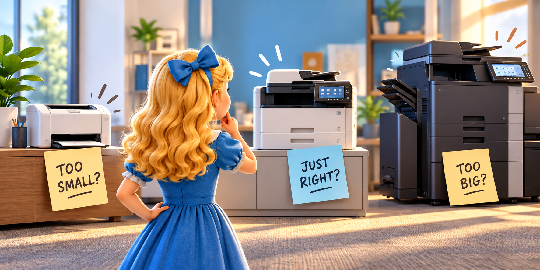 Goldilocks and the Three Printers